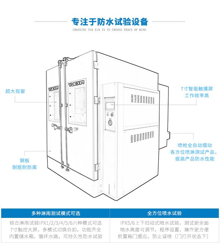 IP防水試驗設備